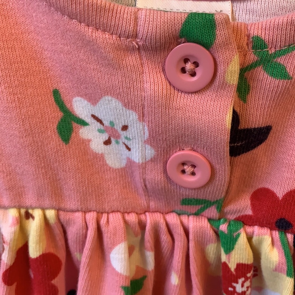 Hanna Andersson 60 Pink Floral Dress 3-6M Perfect!💕 - Picture 10 of 10